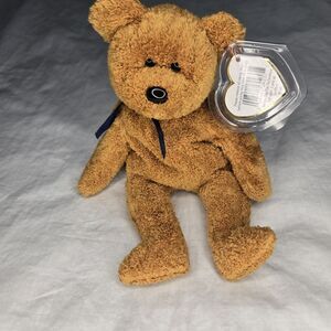 Ty Beanie Babies  FUZZ the BEAR‎  Stuffed Animal 1999